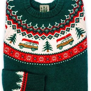 Kiel James Patrick Griswold Christmas Sweater, Unisex size XL.